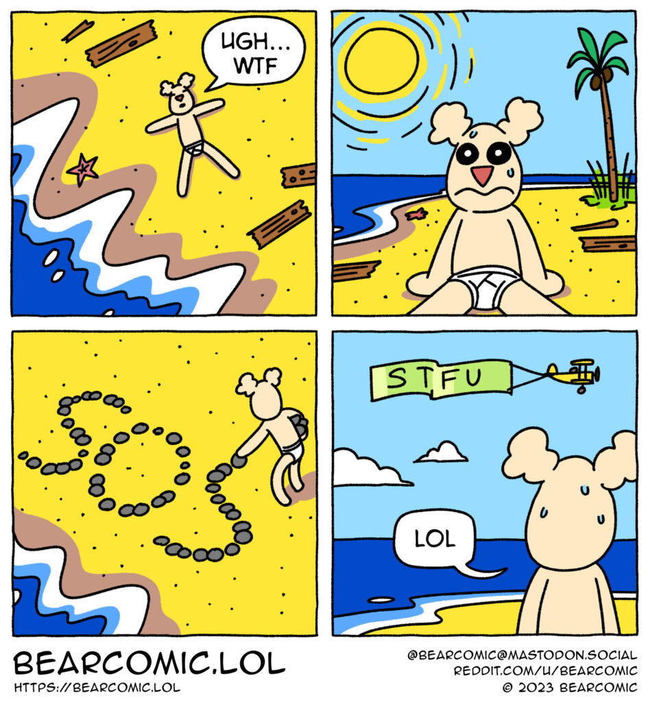 Random Comic 7 Random Comic | Bear Comic